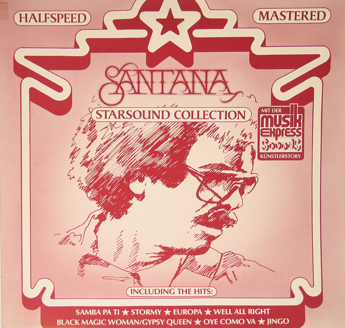 High Resolution Photos of santana starsound collection audiophile half speed mastered 